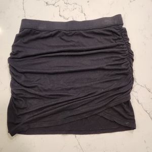 Victoria's Secret Ruched Cross Over Mini Skirt